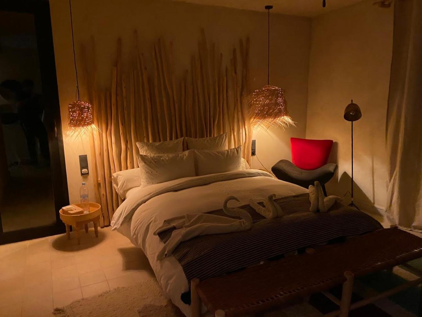 マラケシュ Jardin Sakina - Centre De Bien-Etre & Soins Holistiques - Chambre D'Hotes Bed & Breakfast エクステリア 写真